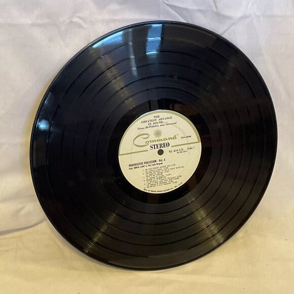 Provocative Percussion (Vol. 4) (Vinyl, 1962) Command RS 834 SD Good+ LP Record - Picture 7 of 12